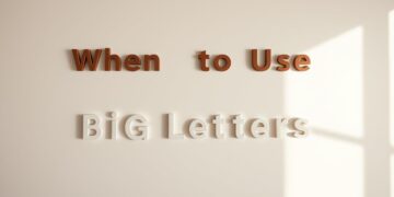 Capital Letters